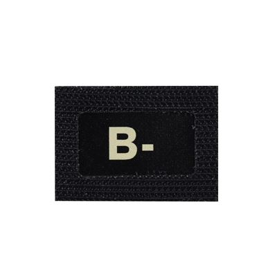 Patch GLIND TAPE grupa krwi B-