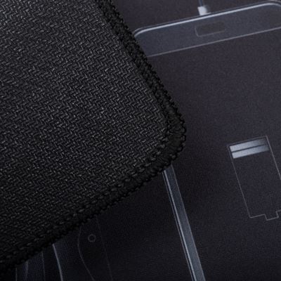 Podkładka robocza EDC UTILITY gumowa CZARNA
