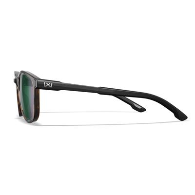 Okulary strzeleckie WX BRAVO CAPTIVATE™ CZARNO/BRĄZOWY oprawka GREEN MIRROR szkła WILEY X AC4BRV07-W 4