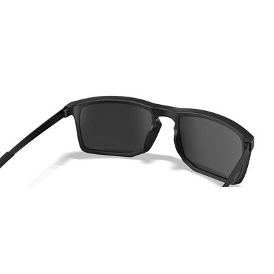 Gogle strzeleckie WX AXE CAPTIVATE™ CZARNA ramka POLARYZOWANE soczewki