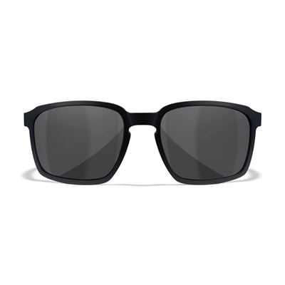 Okulary strzeleckie WX ALFA BLACK ramka SMOKED szkło