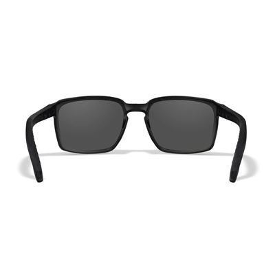 Okulary strzeleckie WX ALFA BLACK ramka SMOKED szkło