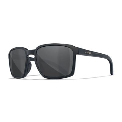 Okulary strzeleckie WX ALFA BLACK ramka SMOKED szkło