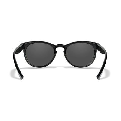 Damskie gogle strzeleckie WX COVERT BLACK ramka SMOKED szkło
