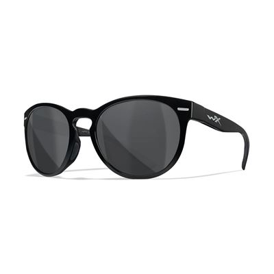 Damskie gogle strzeleckie WX COVERT BLACK ramka SMOKED szkło