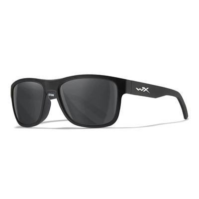 Okulary strzeleckie WX OVATION BLACK ramka SMOKED szkło