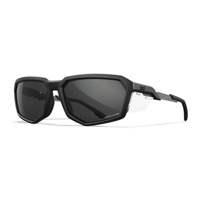 Gogle strzeleckie WX RECON CAPTIVATE™ CZARNA ramka SMOKED szkło
