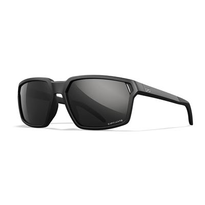 Okulary strzeleckie WX SIERRA CAPTIVATE™ z CZARNĄ ramką i POLARYZOWANYMI soczewkami