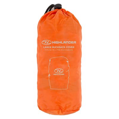 Pokrowiec na plecak 50 - 70 l ORANGE