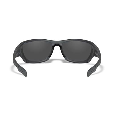 Okulary WX CLIMB CAPTIVATE™ z szarą ramką i niebieskim polaryzacyjnym paskiem