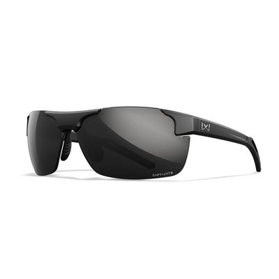 Gogle strzeleckie WX PRIME CAPTIVATE™ CZARNA ramka POLARYZOWANE soczewki