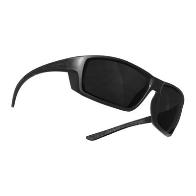 Okulary strzeleckie LOXRAY BLACK ramka SMOKED szkło