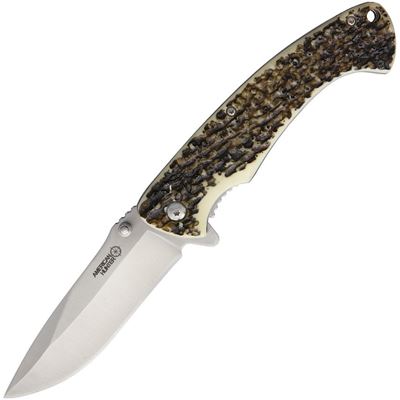 Nóż zamykający AMERICAN HUNTER z gładkim ostrzem