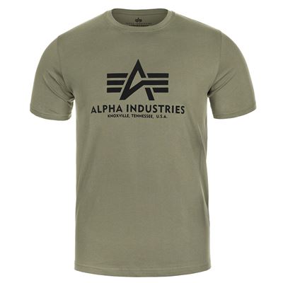 Koszulka Basic Big Logo Alpha Industries OLIVE