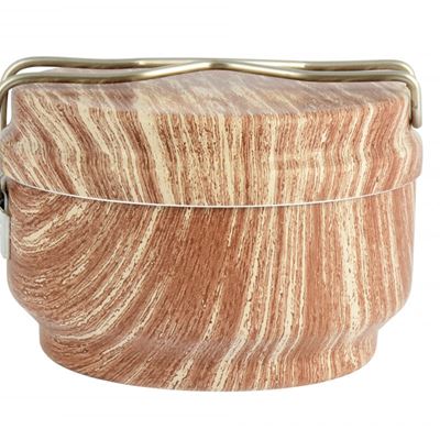 Aluminiowa trzyczęściowa rozeta teflonowa PTFE WOOD