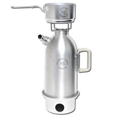 Samowar kempingowy PRO 1,2l aluminium