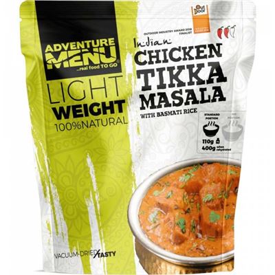 Kurczak Tikka Masala z ryżem basmati PORCJA 115 g/400 g – gotowe danie liofilizowane