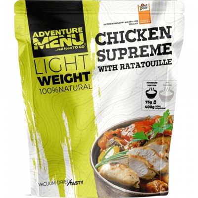 Kurczak supreme z ratatouille PORCE 75g/400g - odwodniony gotowy posiłek