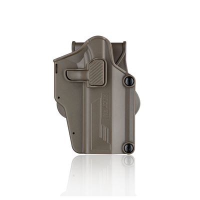 Kabura pistoletowa Per-Fit™ universal RIGHT FLAT DARK EARTH