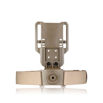Wieszak na pasek do kabur AMOMAX FLAT DARK EARTH