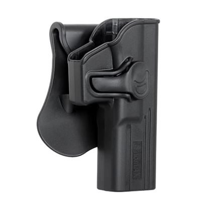 Kabura do paska GLOCK plastikowa PRAWDZIWA CZARNO AMOMAX AMX009-BK 2