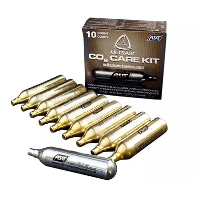 Bomba CO2 12g - 9x + 1szt z silikonem