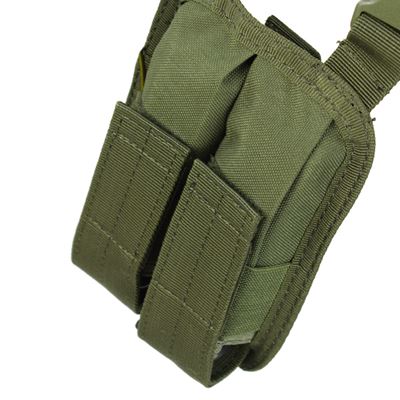 Etui pod pachę na pistolet UNI pionowe ZIELONE