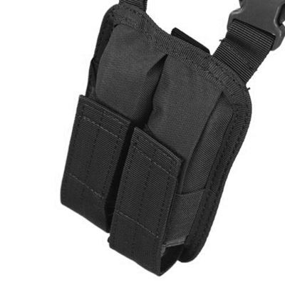 Etui pod pachę na pistolet UNI pionowe CZARNE