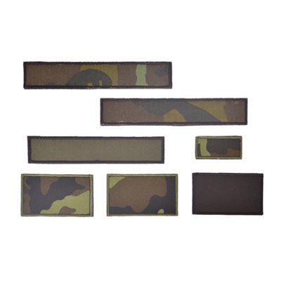 Naszywka "NAME" zestaw 7szt VELCRO - vz.95 les CZ