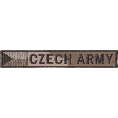 Naszywka CZECH ARMY + flaga velcro vz.95 DESERT