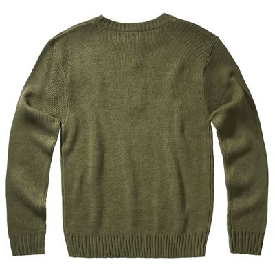 Sweter z zamkiem błyskawicznym Armee 3/4 GREEN