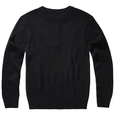 Sweter rozpinany Armee zip 3/4 BLACK