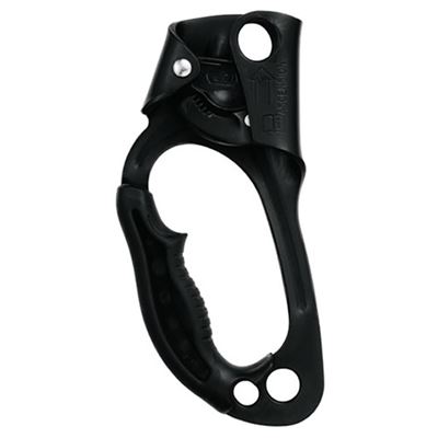Bloczek linowy z uchwytem Petzl ASCENSION lewy CZARNY