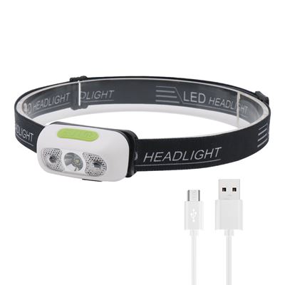 Akumulatorowa latarka czołowa B6 120 lumenów, 100 metrów, IPX4