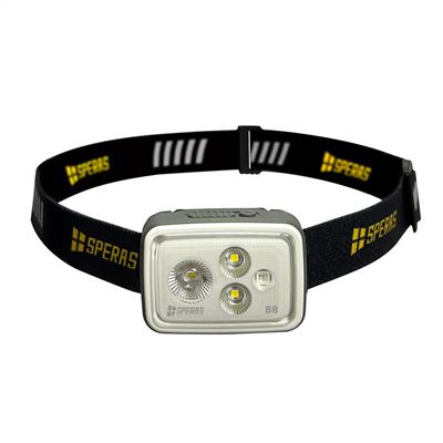 Latarka czołowa B8 RGB z akumulatorem 700 lumenów, 70 metrów, IP66