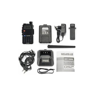 Nadajnik UV-5R 8W (UHF/VHF) CZARNY