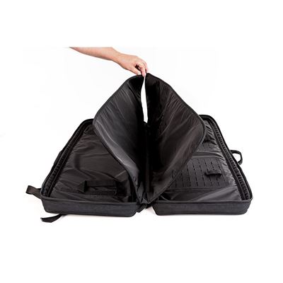 Torba z podkładką strzelecką do karabinu szturmowego CZARNA