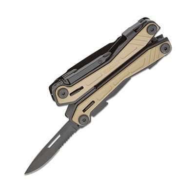 Szczypce wielofunkcyjne multitool EDC Zytel TAN