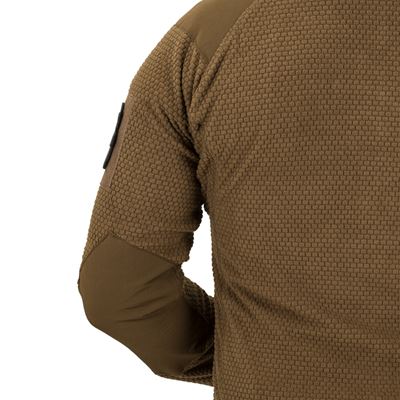 Mikina ALPHA FLEECE s kapucí COYOTE