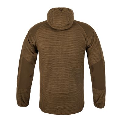 Mikina ALPHA FLEECE s kapucí COYOTE
