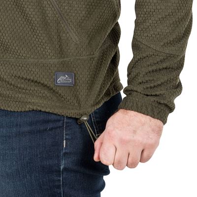 Funkcjonalna bluza polarowa ALPHA TACTICAL GREEN
