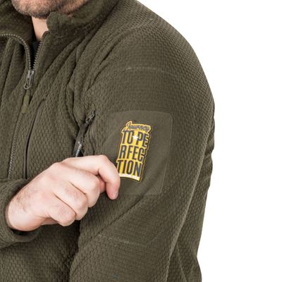 Funkcjonalna bluza polarowa ALPHA TACTICAL GREEN