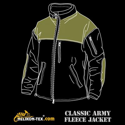 Kurtka CLASSIC ARMY polarowa ZIELONA