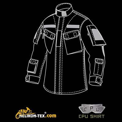 Bluza CPU® rip-stop CZARNA