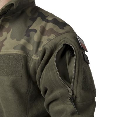 Kurtka INFANTRY polarowa ZIELONA/WOODLAND POLSKA