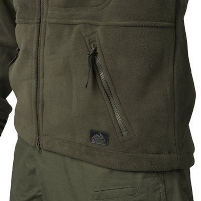 Kurtka INFANTRY polarowa ZIELONA/WOODLAND POLSKA