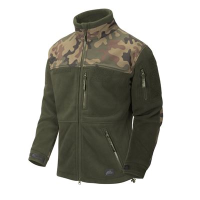 Kurtka INFANTRY polarowa ZIELONA/WOODLAND POLSKA