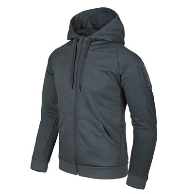 MIEJSKA BLUZA TAKTYCZNA CZARNY/SZARY MELANŻ