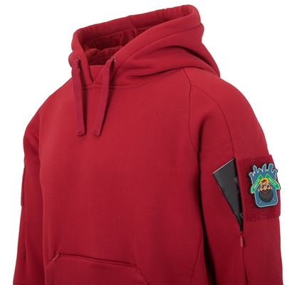Bluza z kapturem URBAN TACTICAL LITE CZERWONA