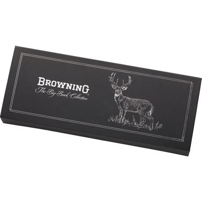 Zestaw 2 noży zamykających BROWNING motyw JELEN